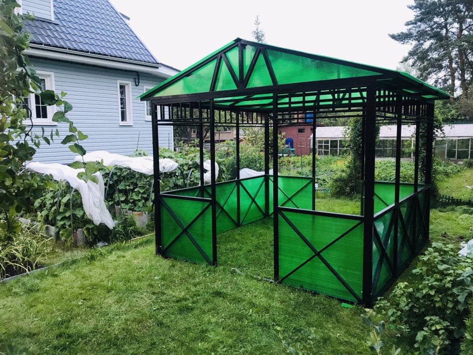 Беседка металлическая