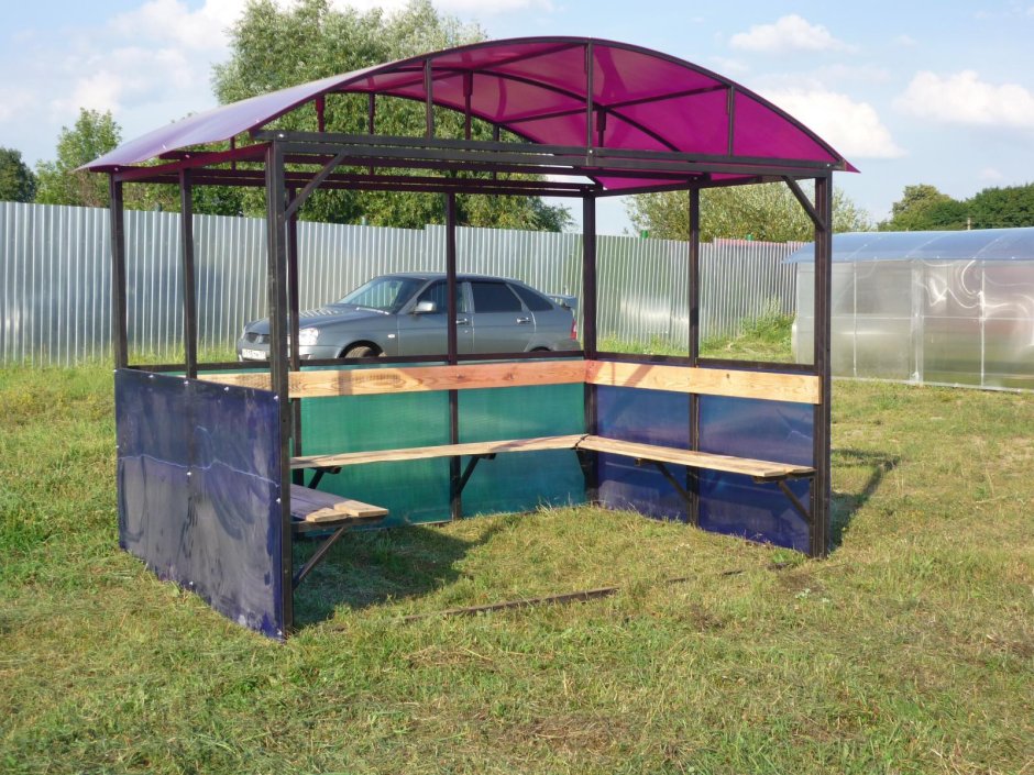 Беседка из профиля