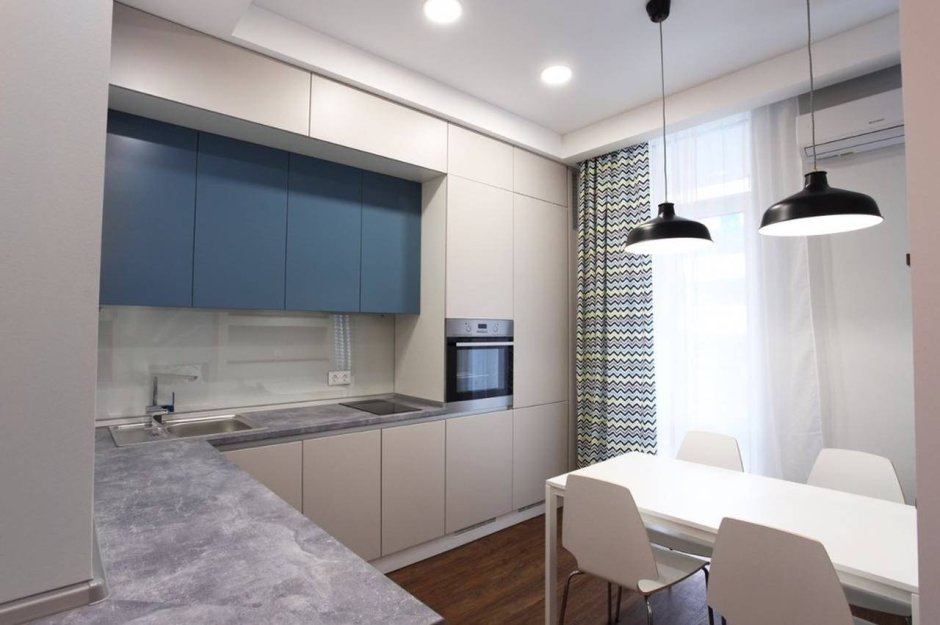 Кухня в стиле Минимализм 11 кв.м.