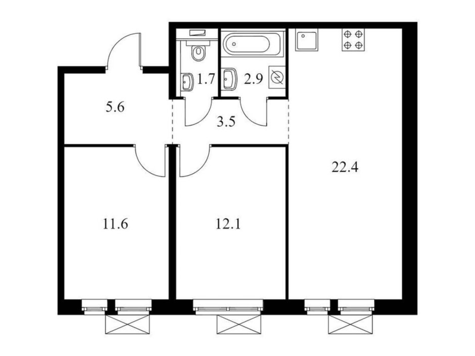 Бунинские Луга планировки
