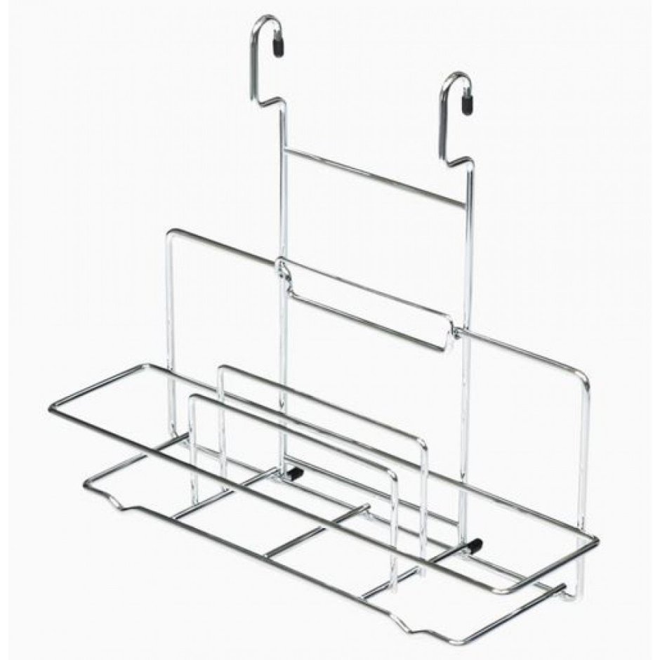 021 Полка для досок хром Kalibra
