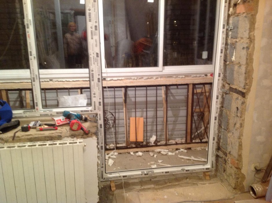 Теплоизоляция балконного блока