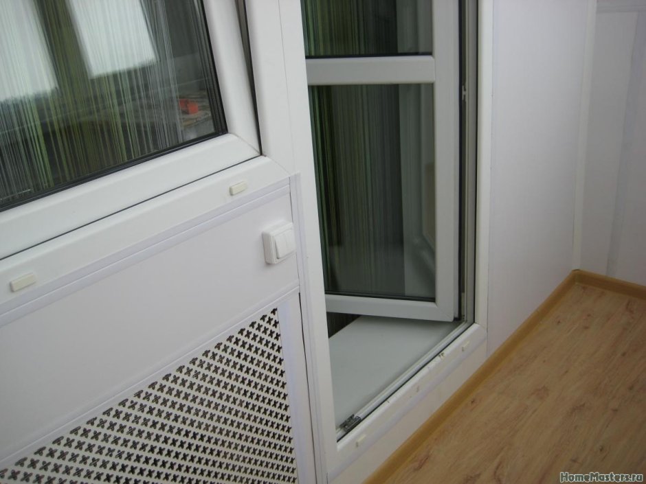 Вентиляционная решетка на лоджии