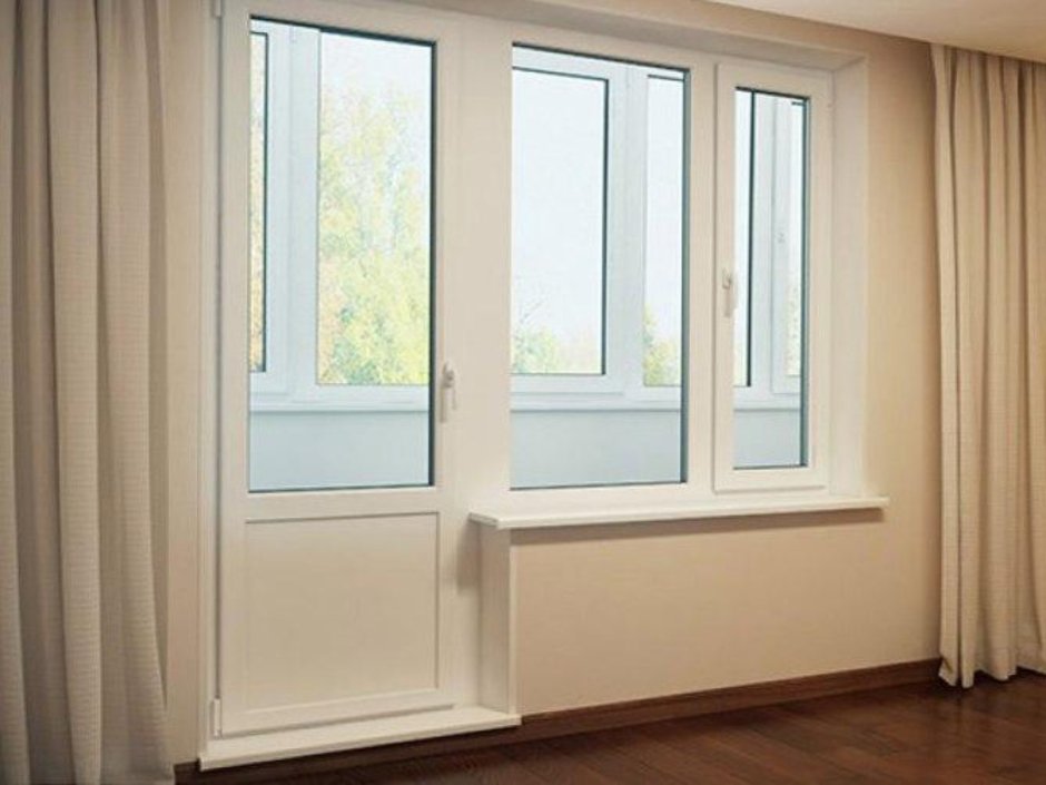 Окна Рехау балконный блок