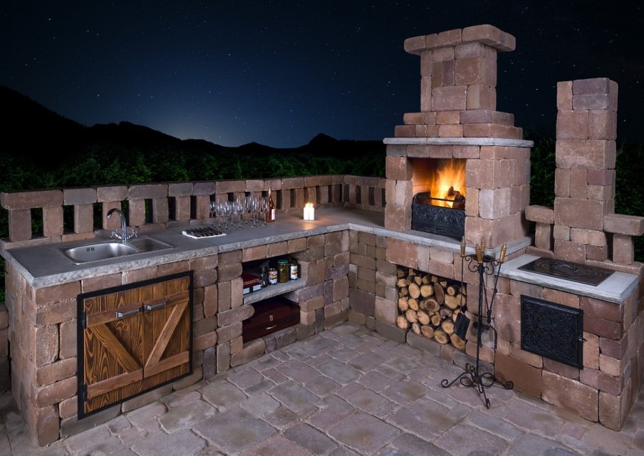 Барбекю комплекс Эльба