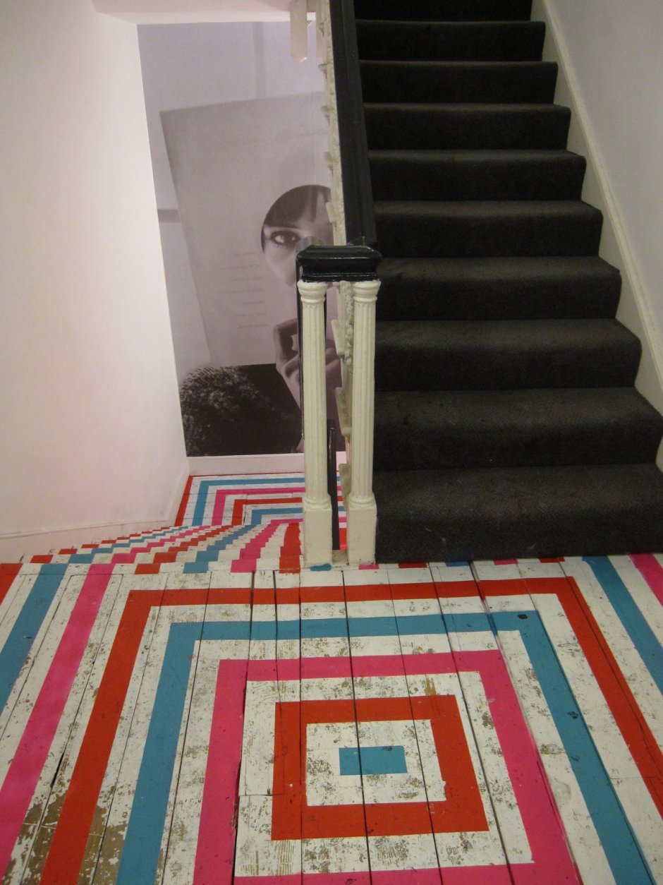 Оригинальная покраска пола