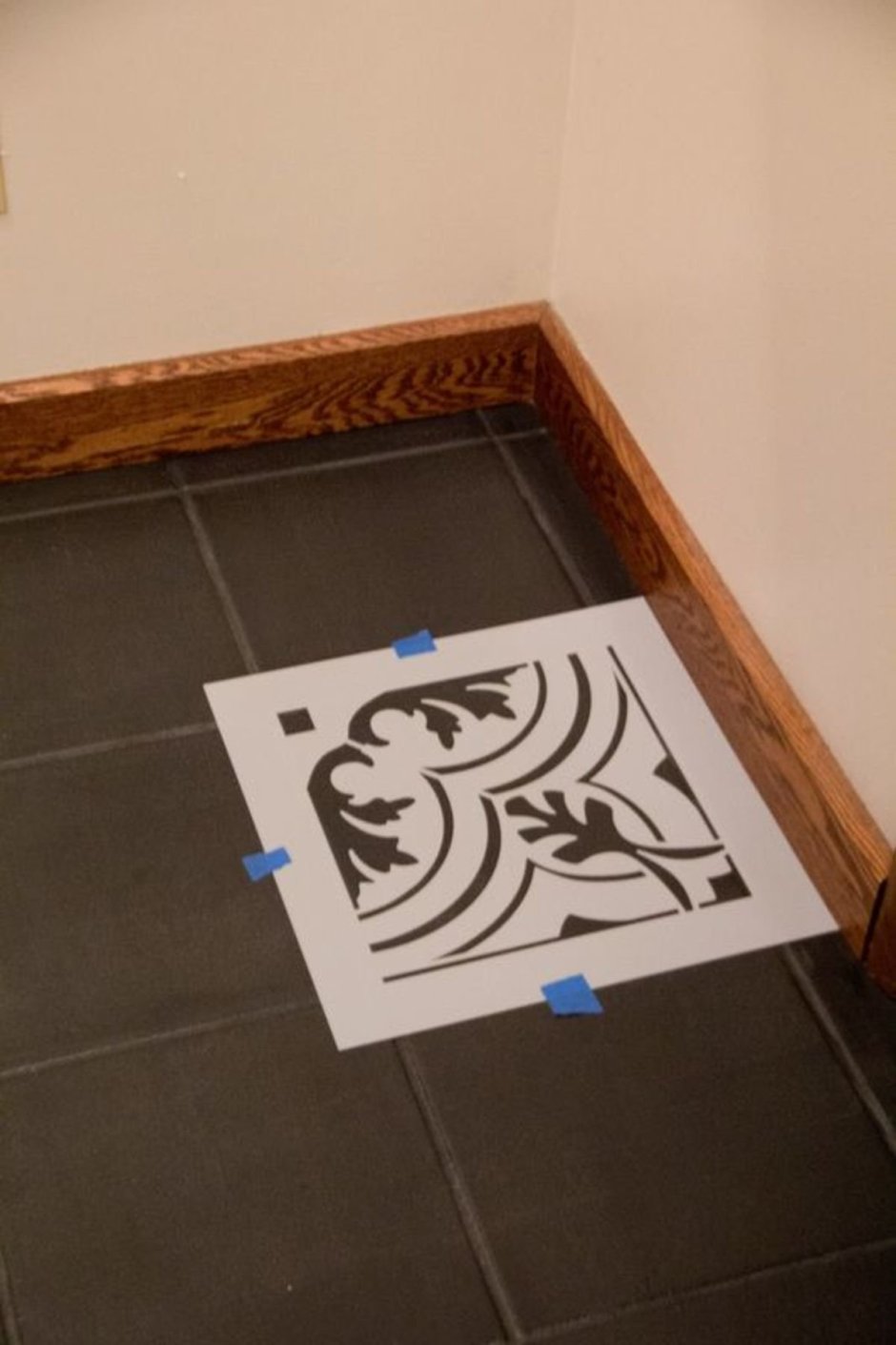 Трафарет для Крашеного пола