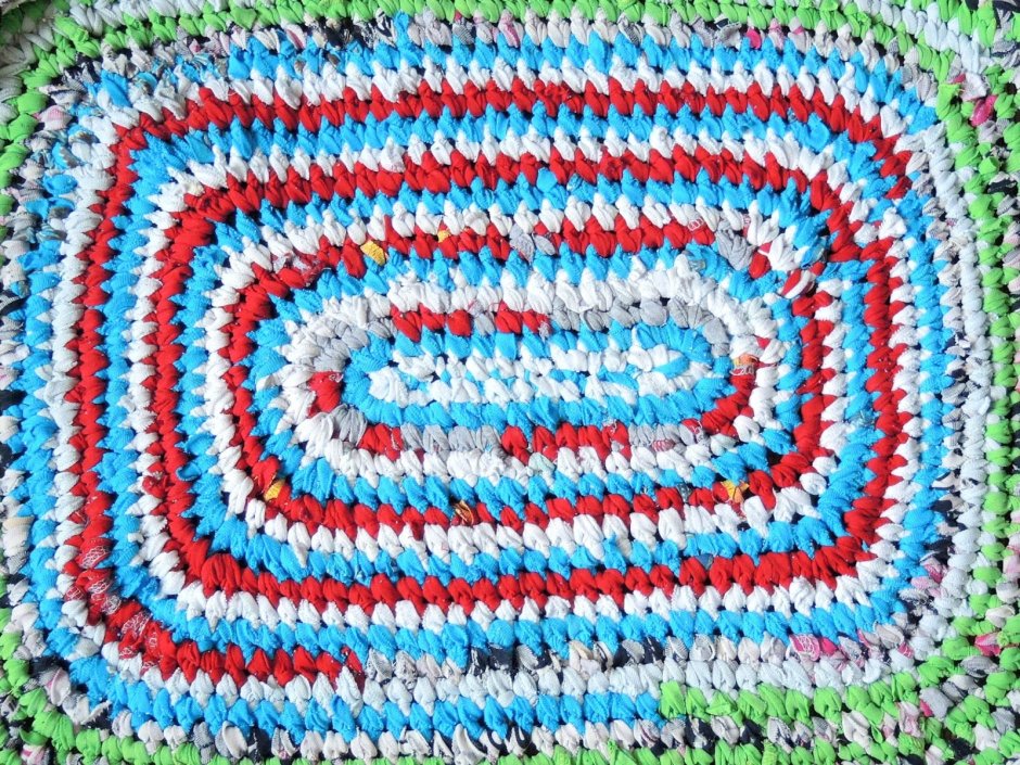 Коврик из футболок