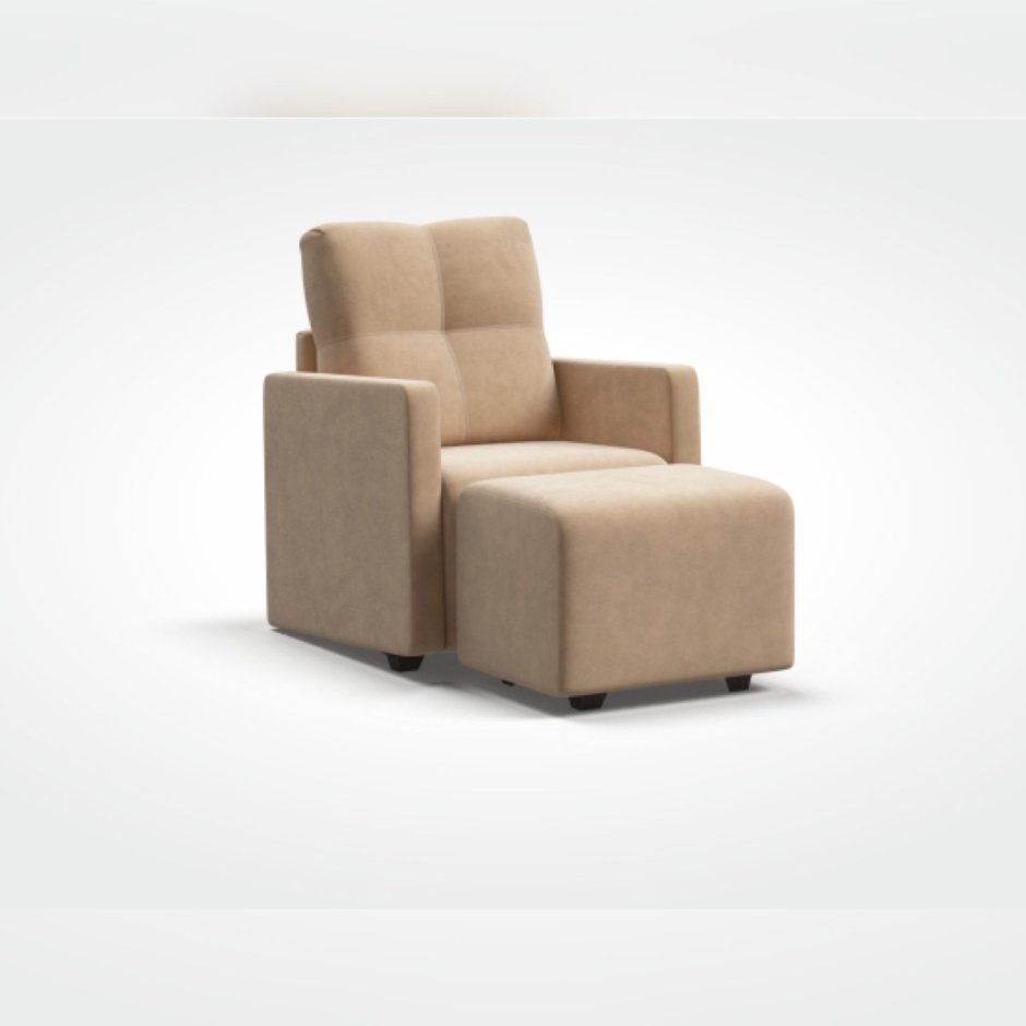 Диван Boss велюр Monolit Санд