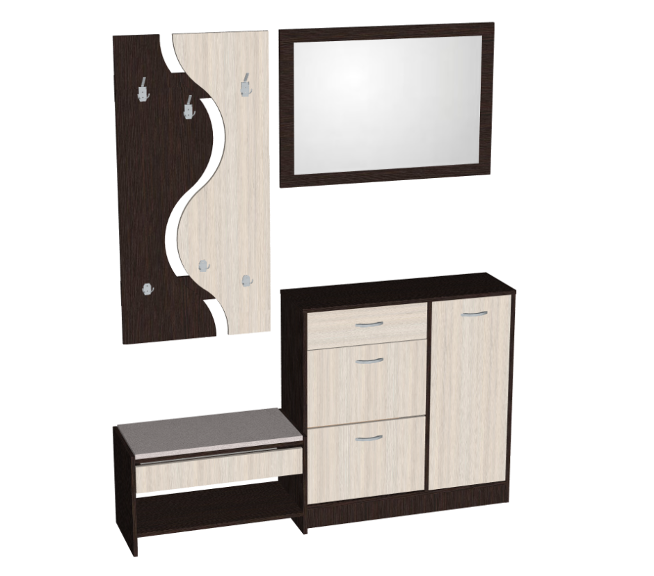 Комплект прихожей Porto