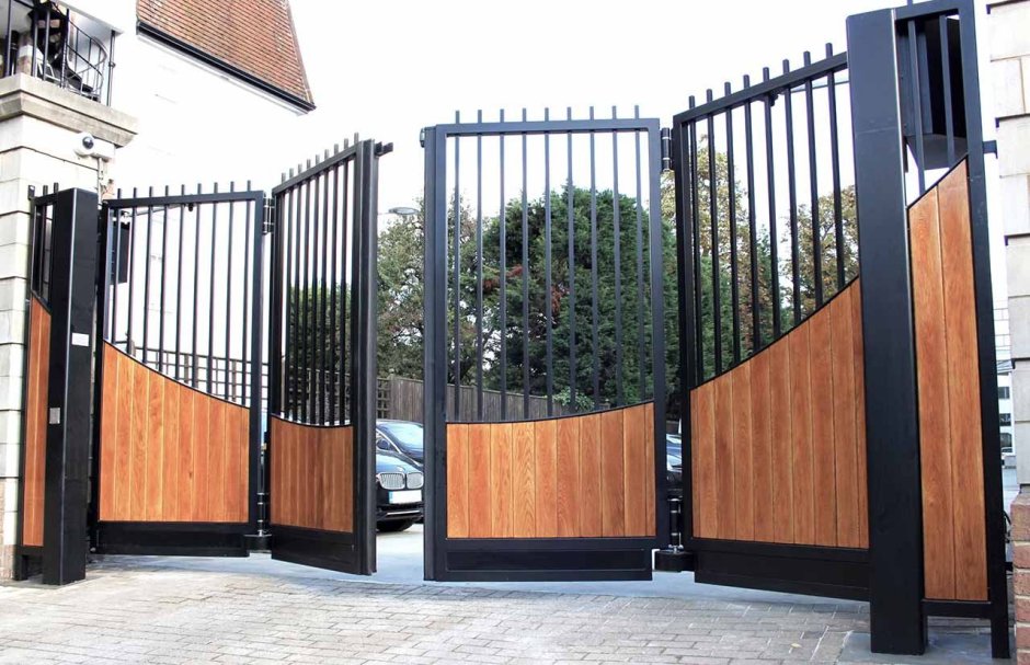 Folding Gates с калиткой