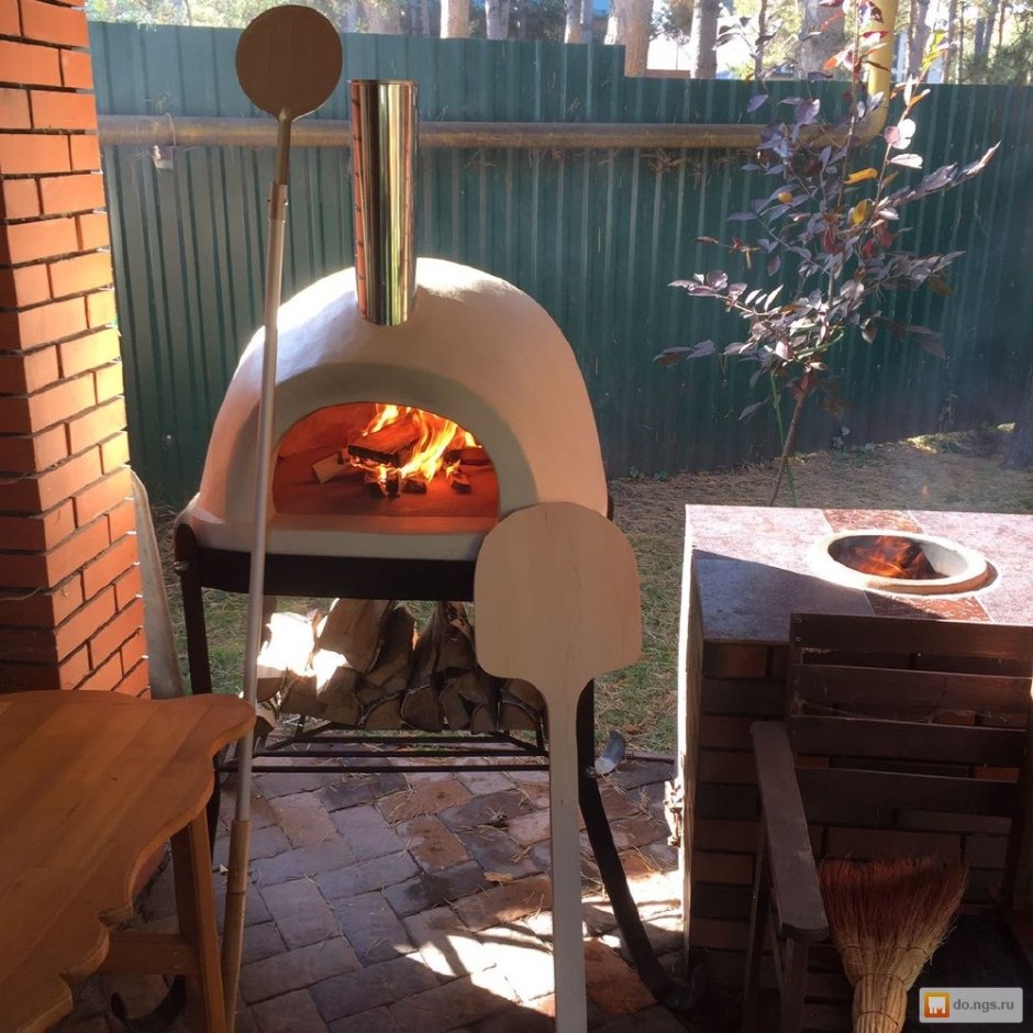 Тандыр с помпейской печью