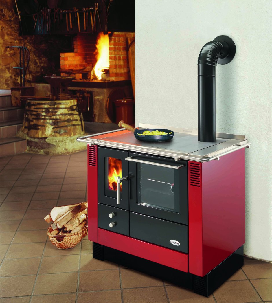Дровяная печь ABX кухонная плита ст/керамика