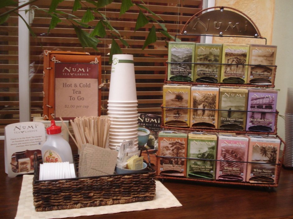 Чайный уголок в офисе