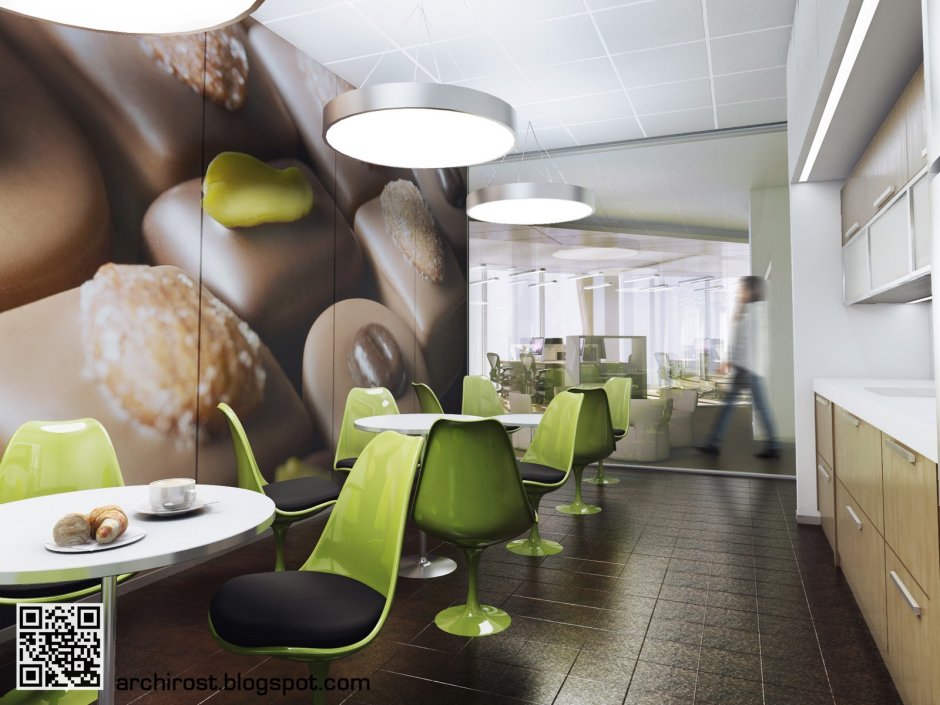 Обеденная зона в офисе