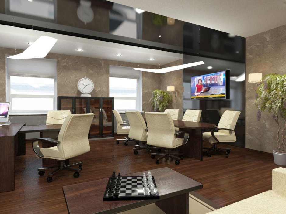 Зонирование кабинета руководителя