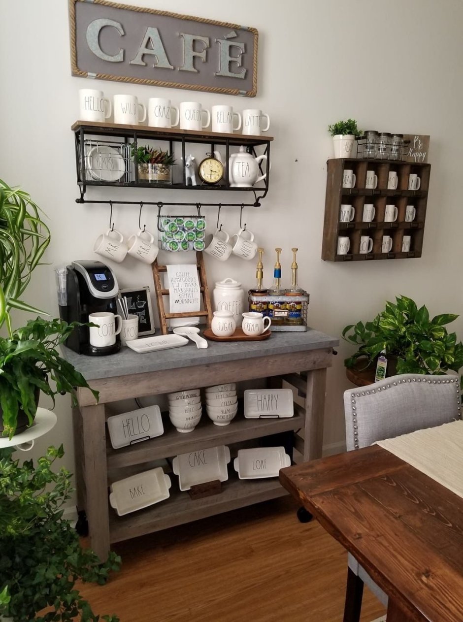 Чайный уголок в офисе