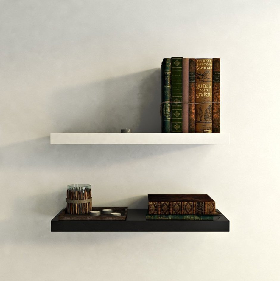 Подвесная полка из камня