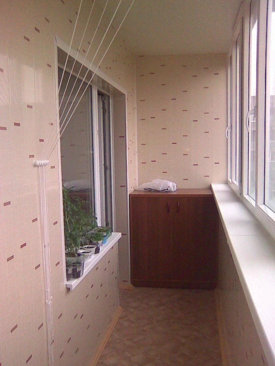 Пластиковые панели для балкона